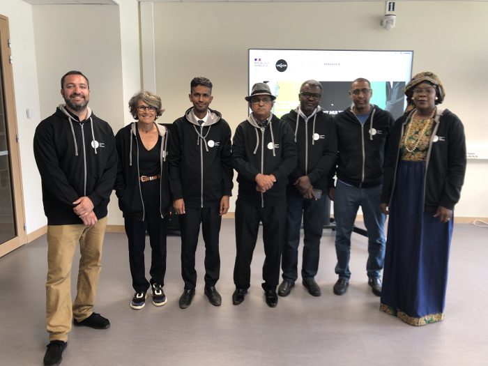 Le groupe de travail lors du séminaire au Cemu
