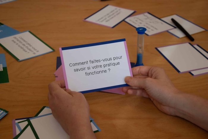 Jeu de cartes "Parlons pédagogie"