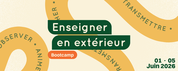 Bootcamp - Enseigner en extérieur